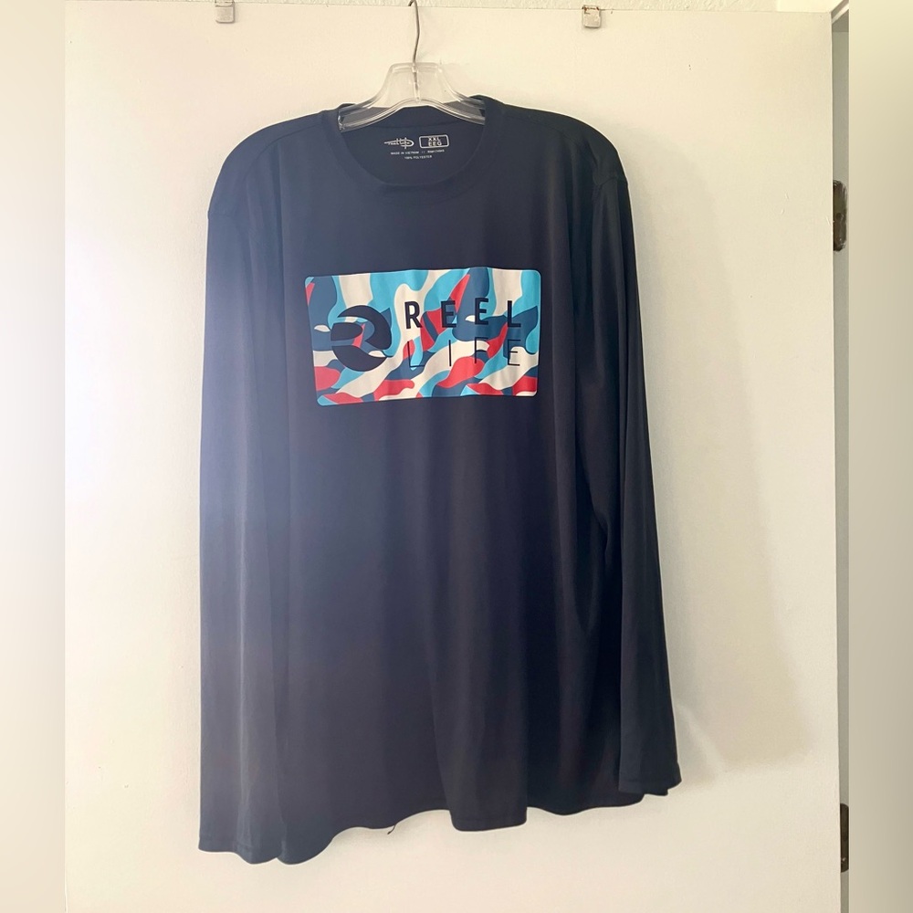 “Reel Life” Fishing / Watersports Dri-Fit Long Sleeve Shirt